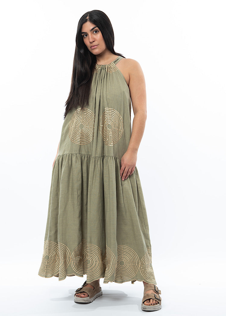 GREEK ARCHAIC KORI DRESS