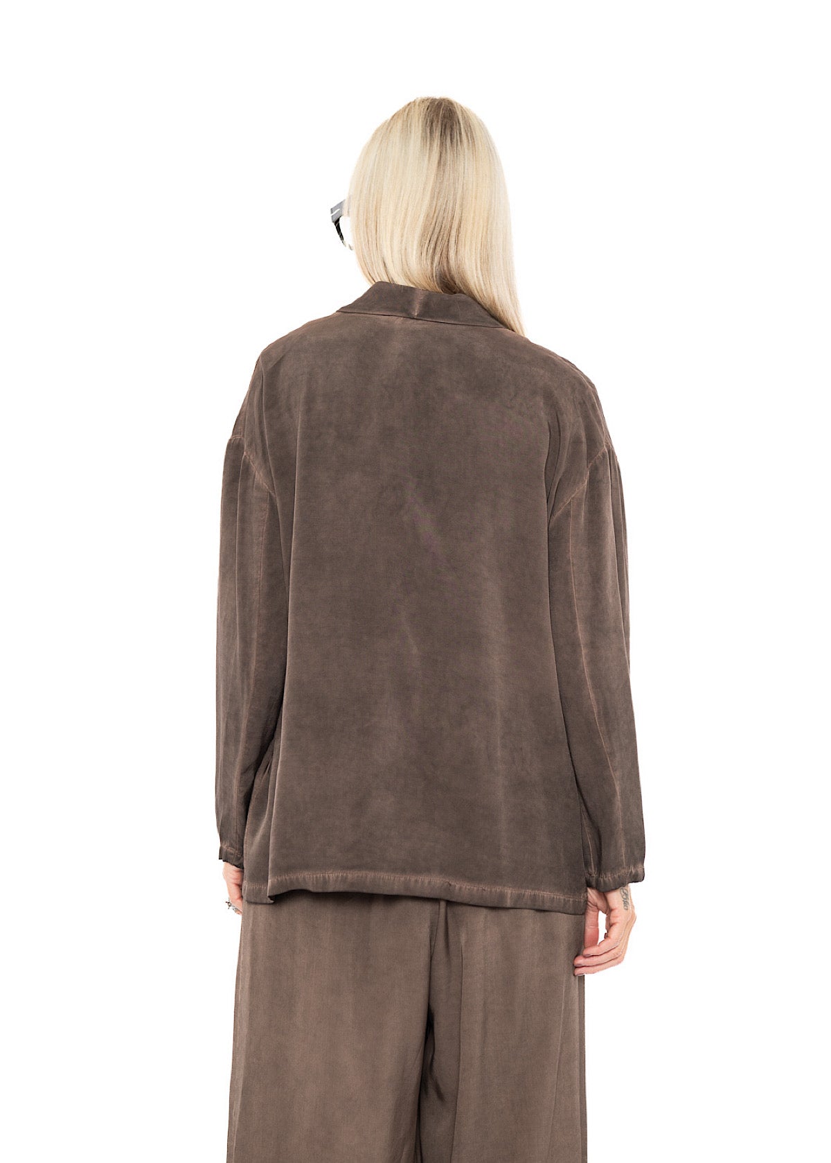 RELAXED VISCOSE-MIX JACKET