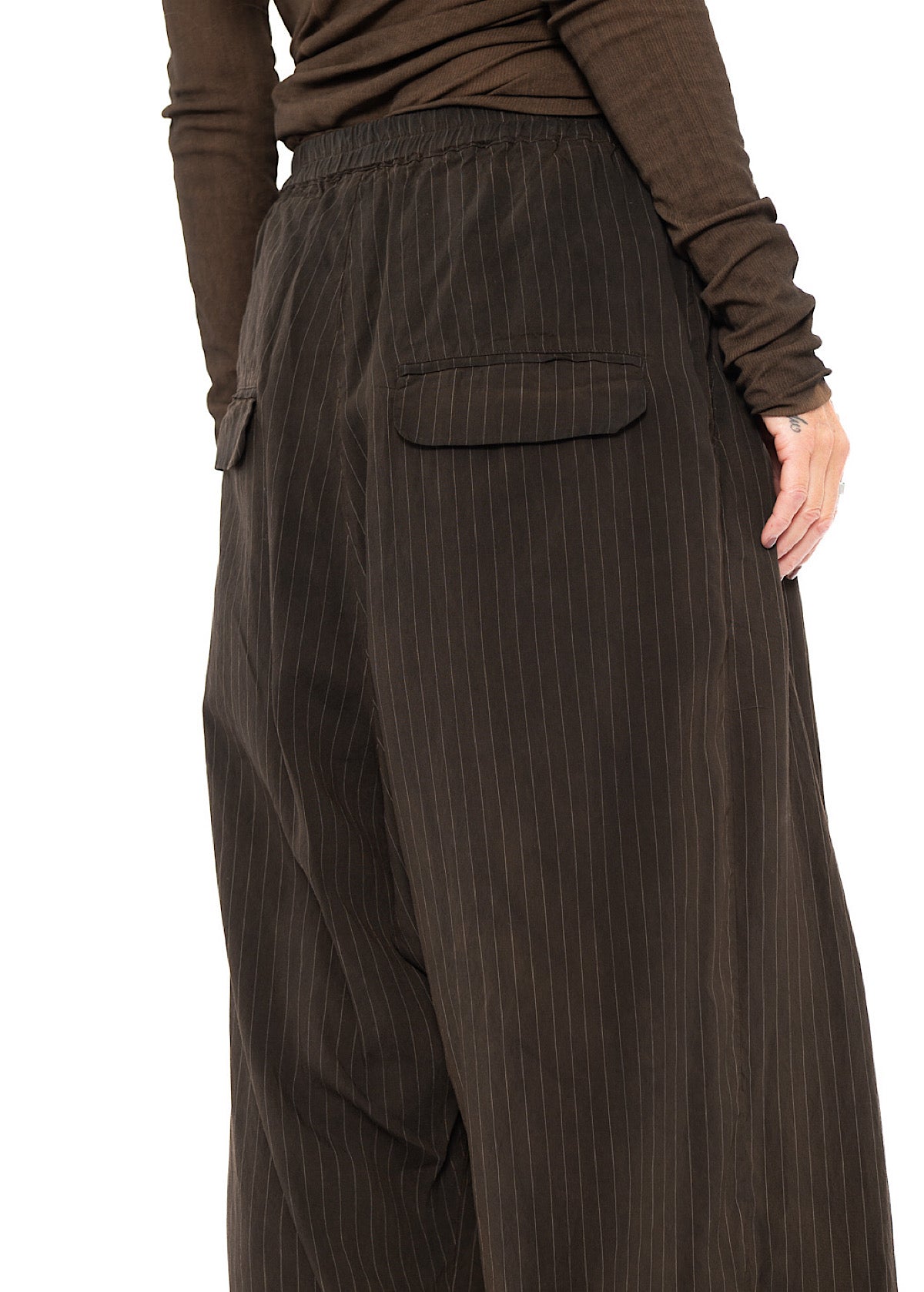 FLUID PINSTRIPE PALAZZO TROUSER