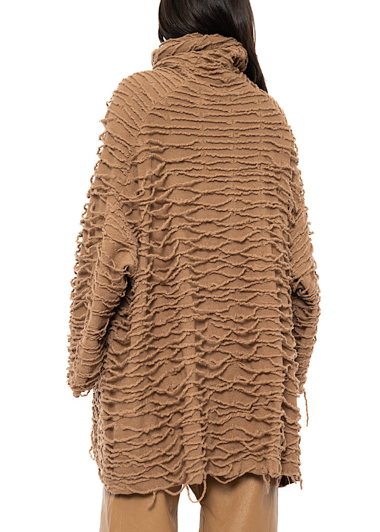 DECONSTRUCTED KNIT TUNIC