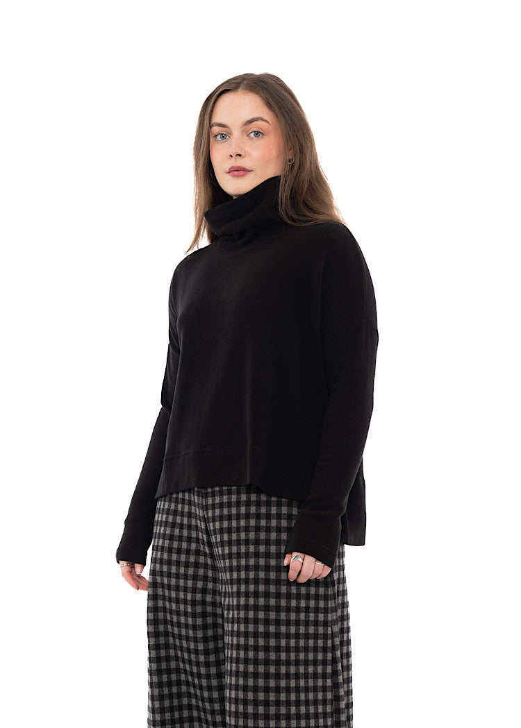 SIGNATURE COTTON-FLEECE MOYET PULLOVER