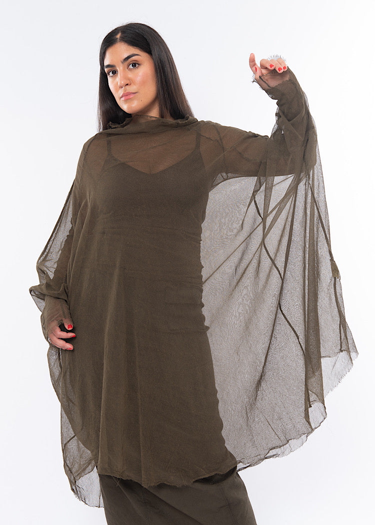 RUNDHOLZ DIP NETTED TUNIC