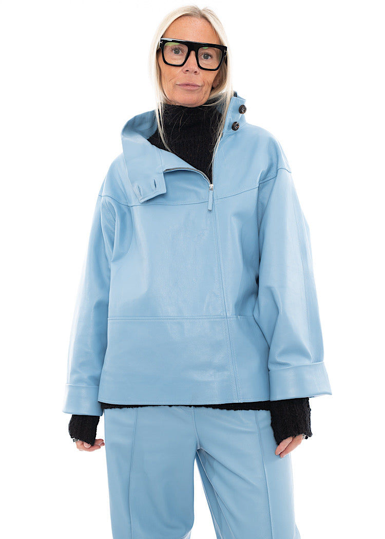 ANNETTE GÖRTZ SALMA LEATHER PULLOVER