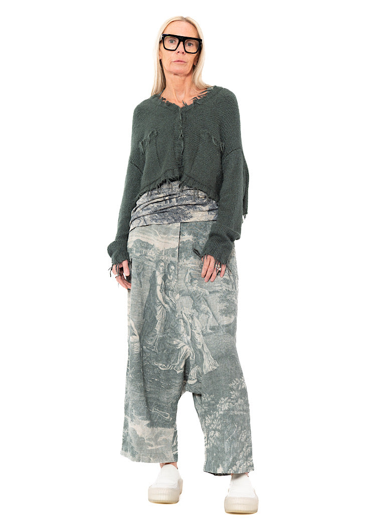 RUNDHOLZ DIP CARDIGAN