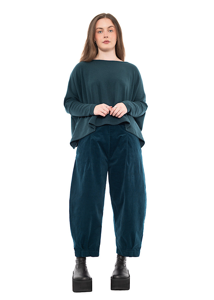 SIGNATURE COTTON-FLEECE KIRA PULLOVER