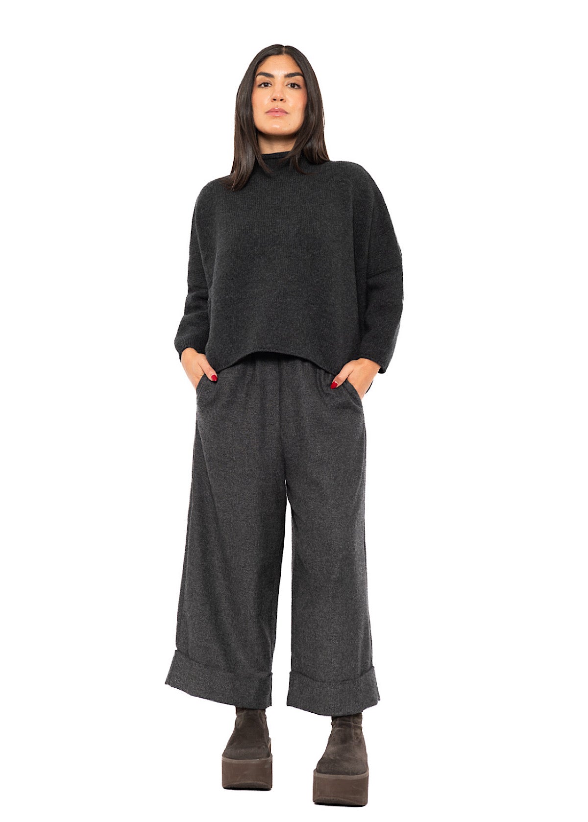 RELAXED CASHMERE BLEND FERRUCCIO PULLOVER
