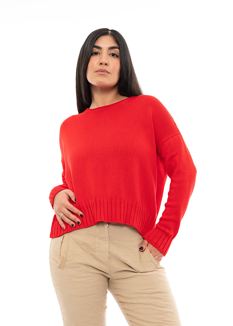 AEQUAMENTE KNITTED PULLOVER