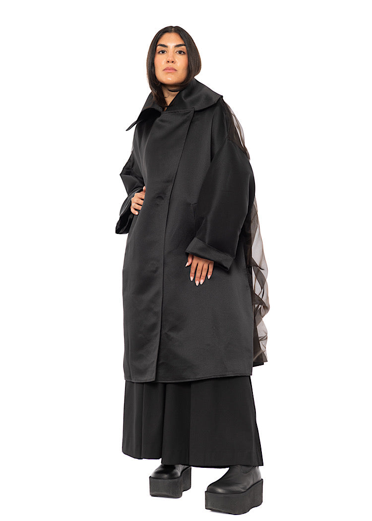 REVERSIBLE OVERSIZED COAT