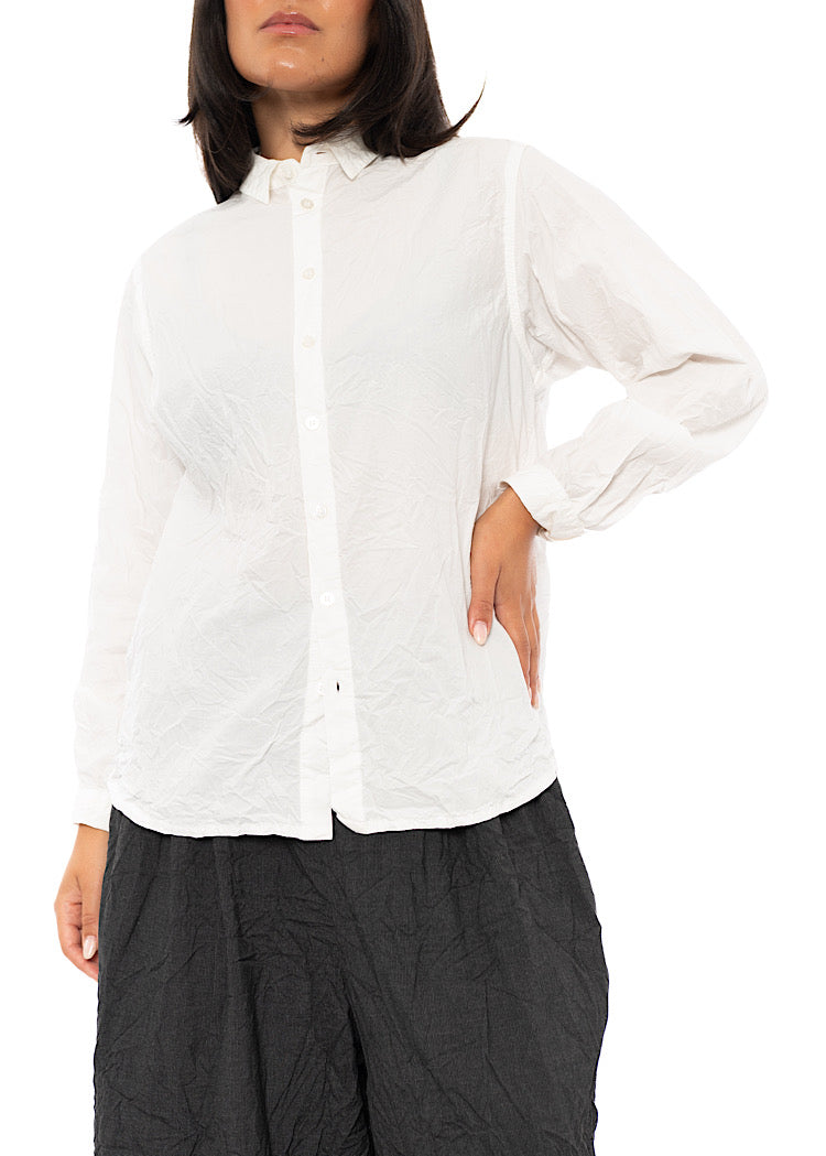 CLASSIC CRINKLE-COTTON SHIRT