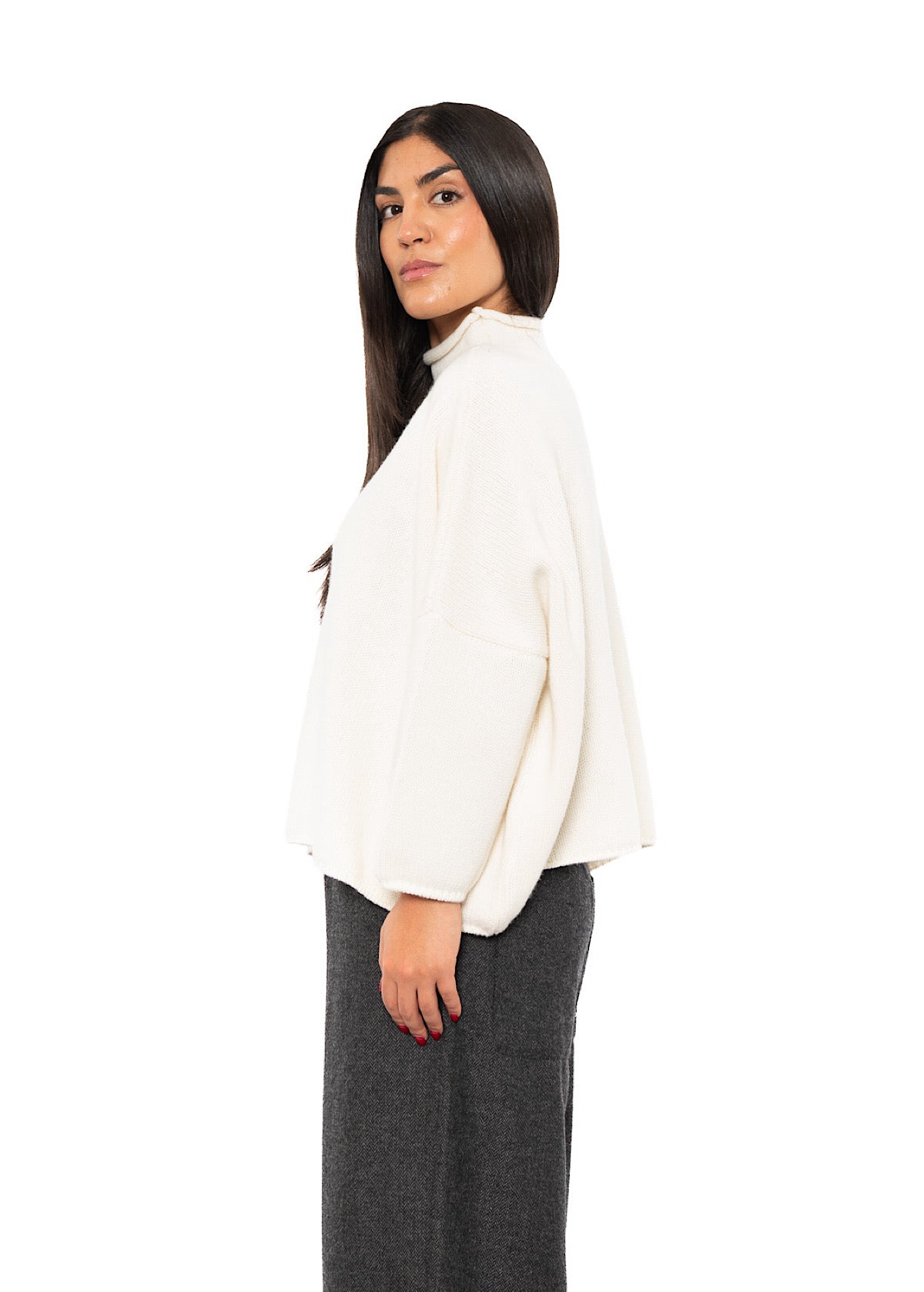 RELAXED CASHMERE BLEND FERRUCCIO PULLOVER