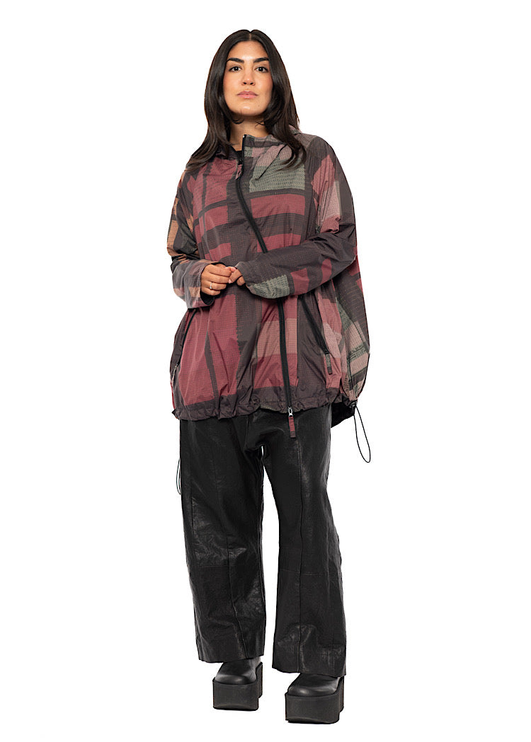 HERITAGE CHECK TECHNICAL RAIN JACKET