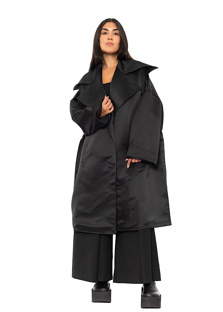 REVERSIBLE OVERSIZED COAT