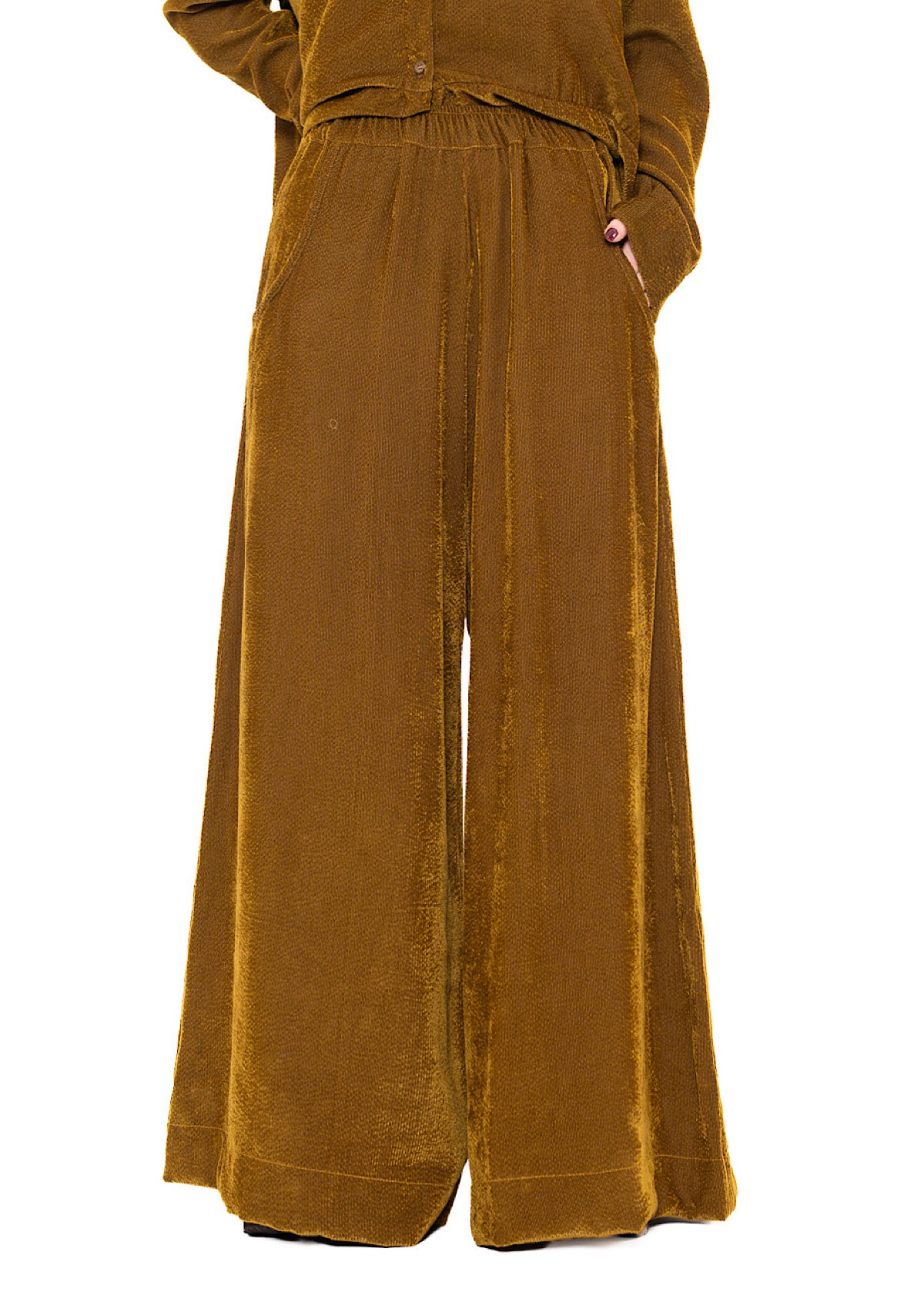 FLUID WIDE-LEG MADDA TROUSER