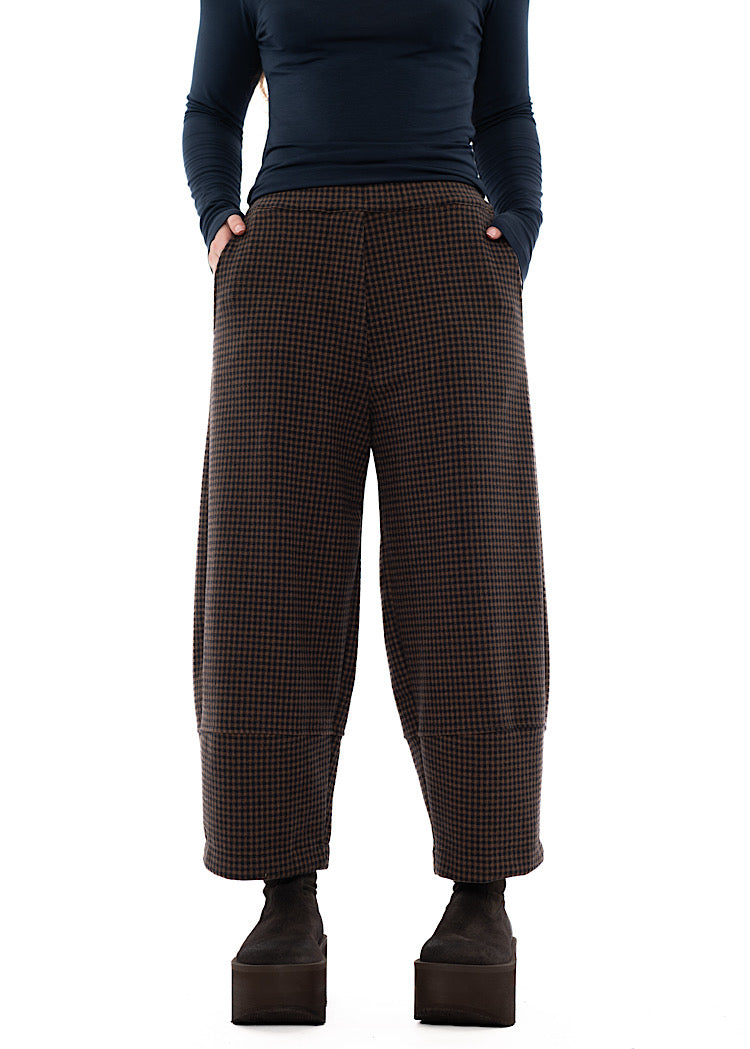 MICRO-CHECK RIMA JQ TROUSER