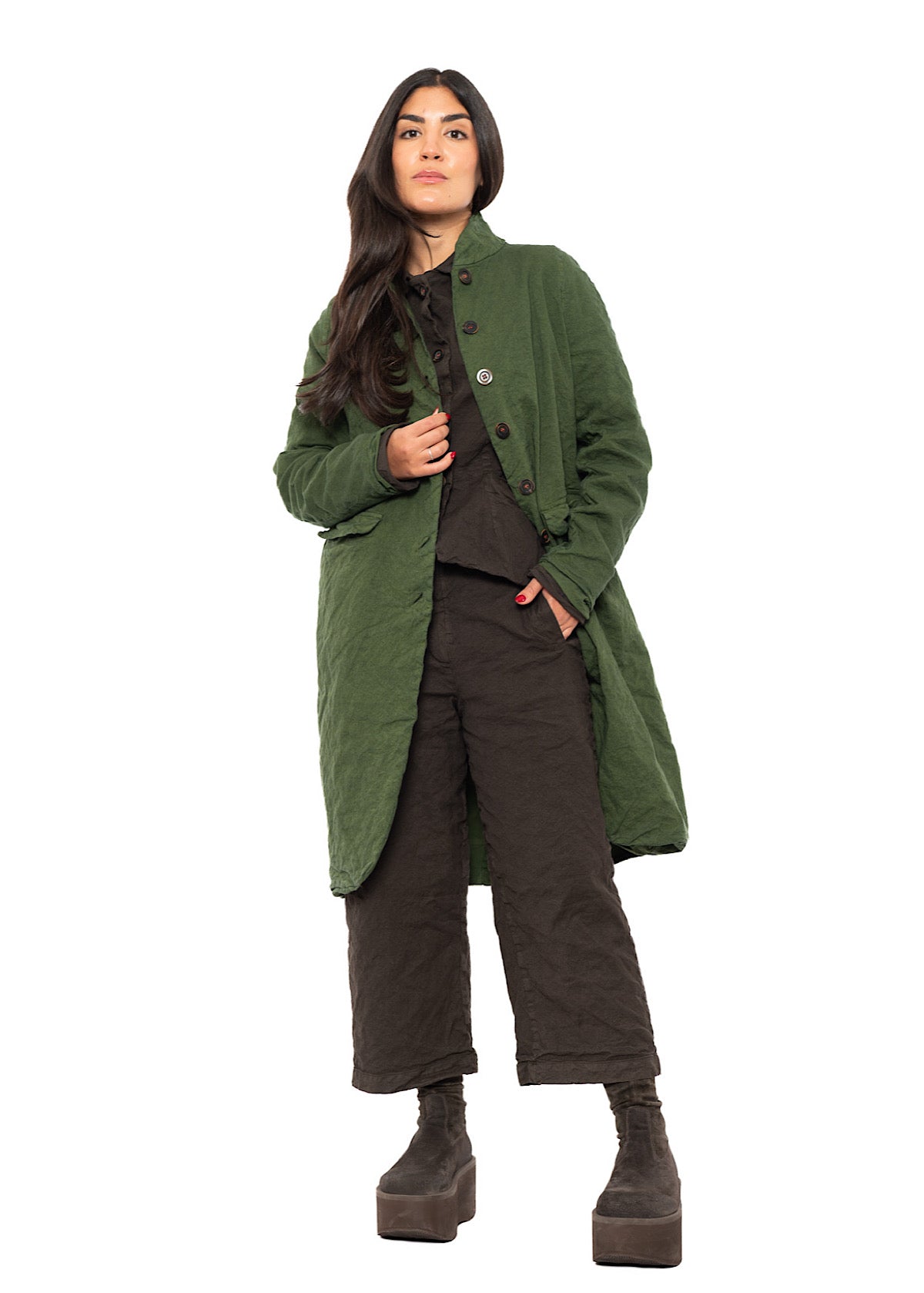 COTTON-TWILL MARTHE COAT