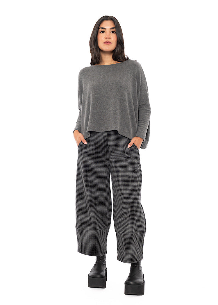 SIGNATURE COTTON-FLEECE KIRA PULLOVER