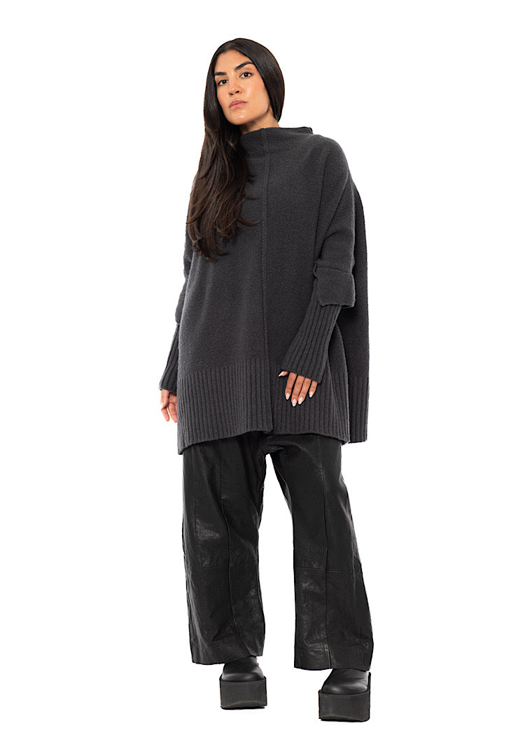 OVERSIZED KNITTED TUNIC