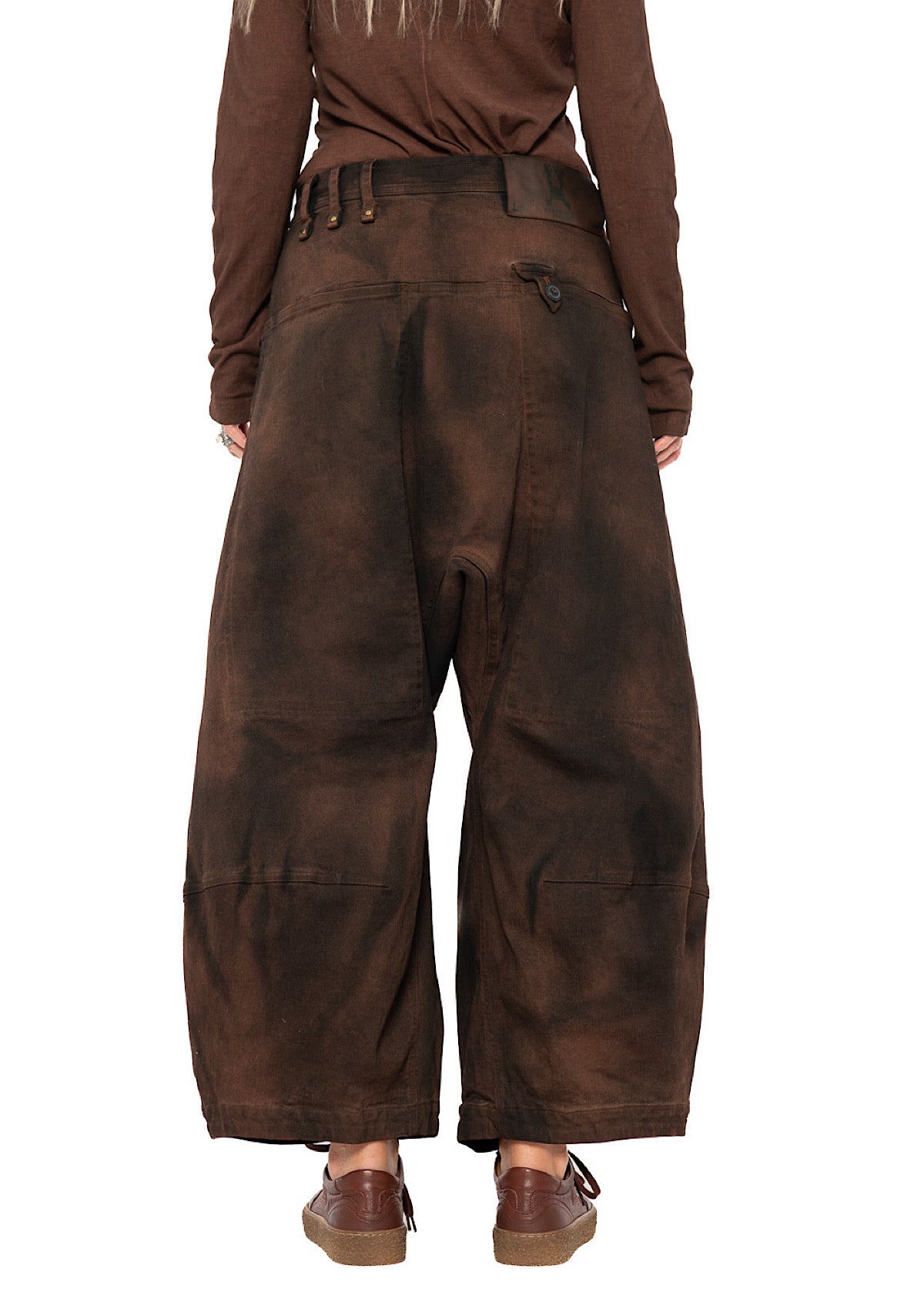 SIGNATURE BALLOON DENIM TROUSER