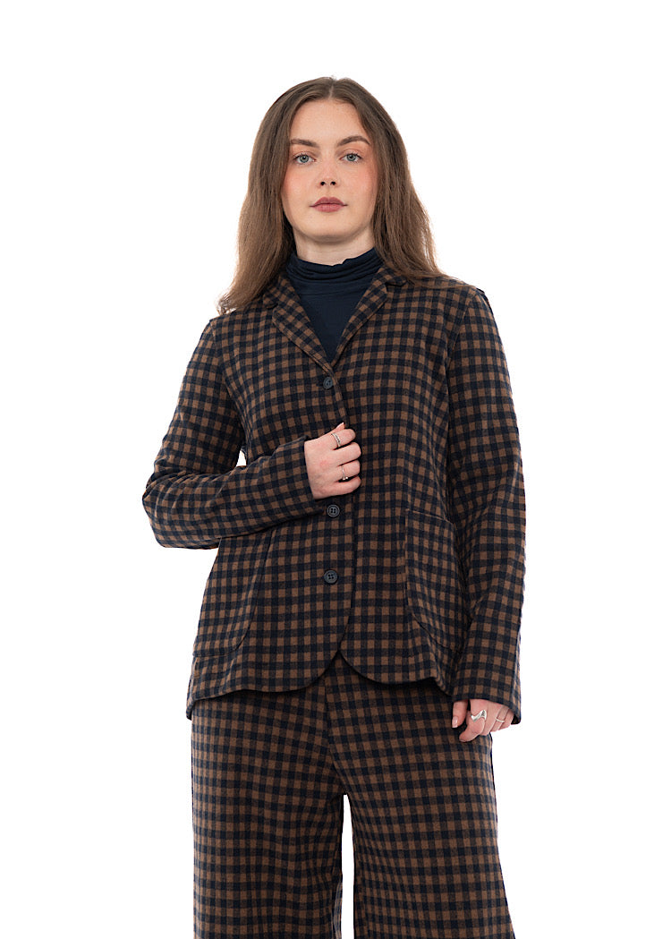 OVERSIZED CHECKED CIMONE JQ JACKET