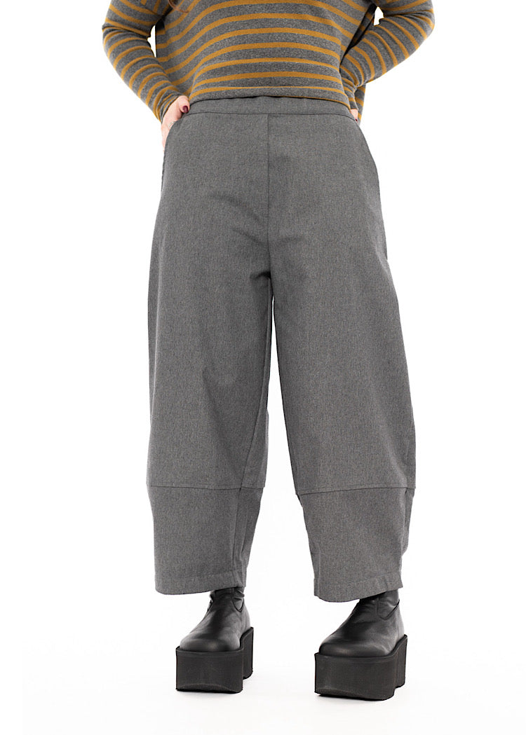 STRUCTURED COTTON-MIX RIMA D TROUSER