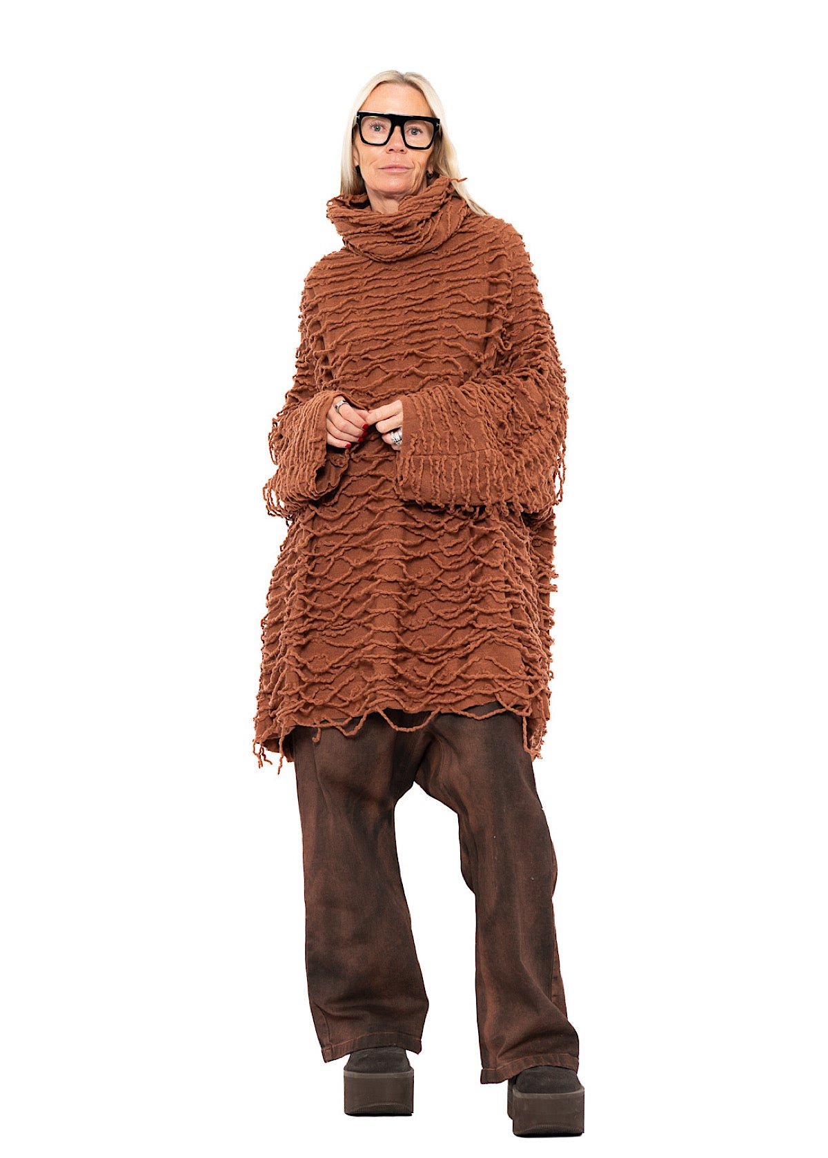 DECONSTRUCTED KNIT TUNIC