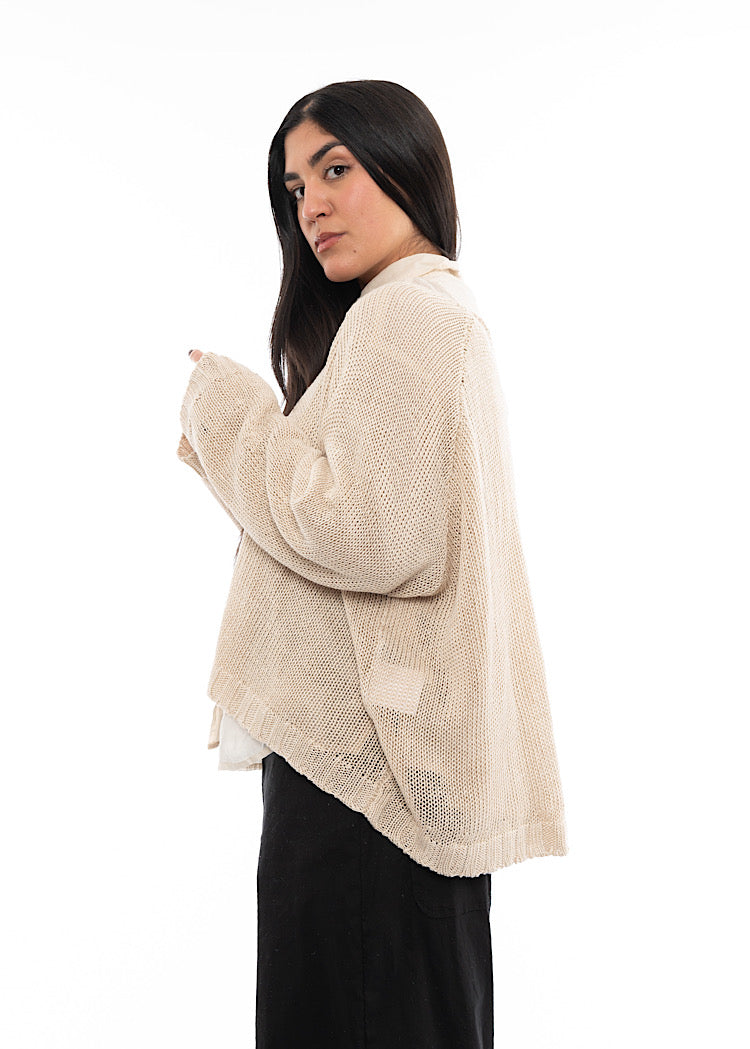 RUNDHOLZ DIP PULLOVER