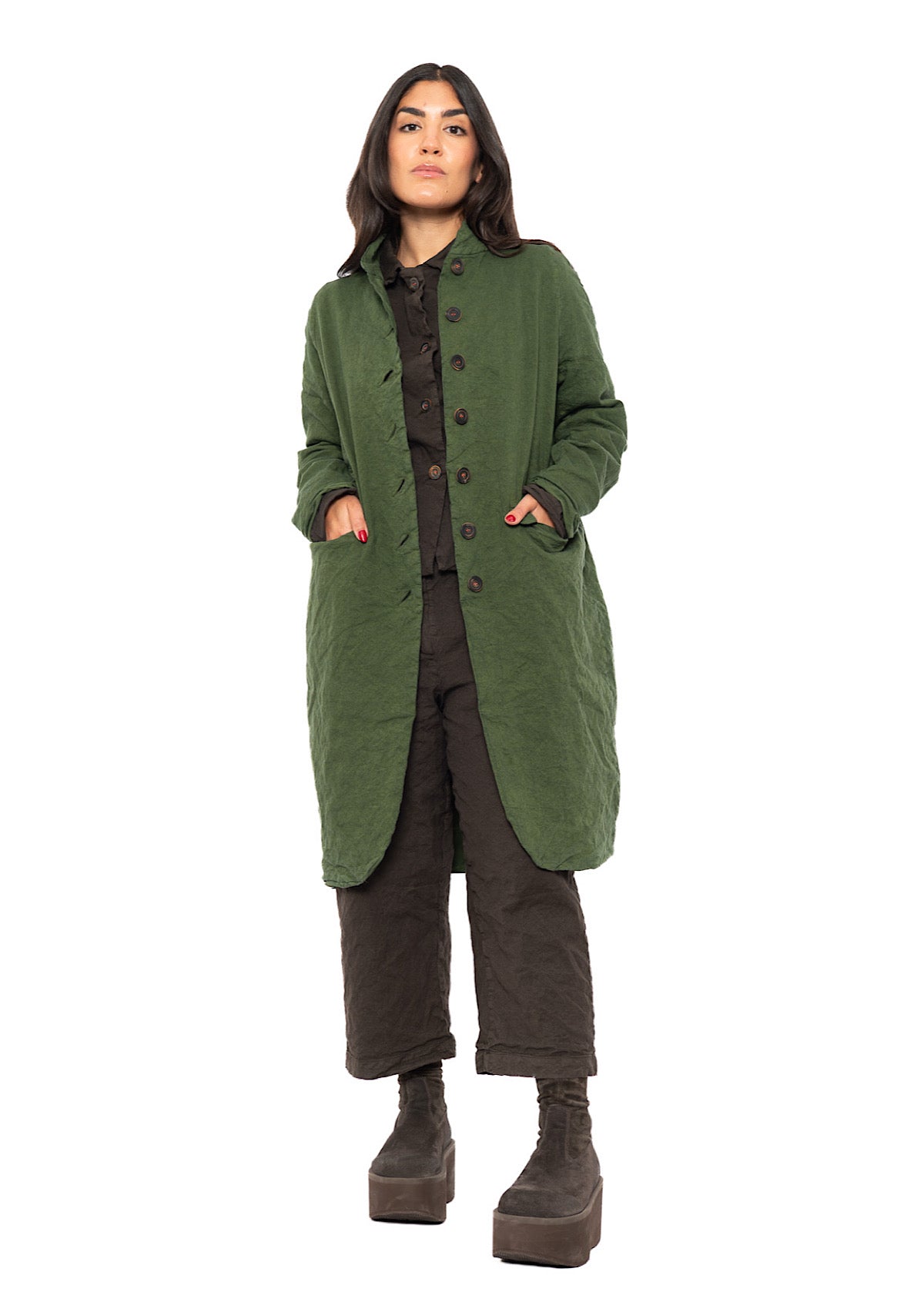 COTTON-TWILL MARTHE COAT