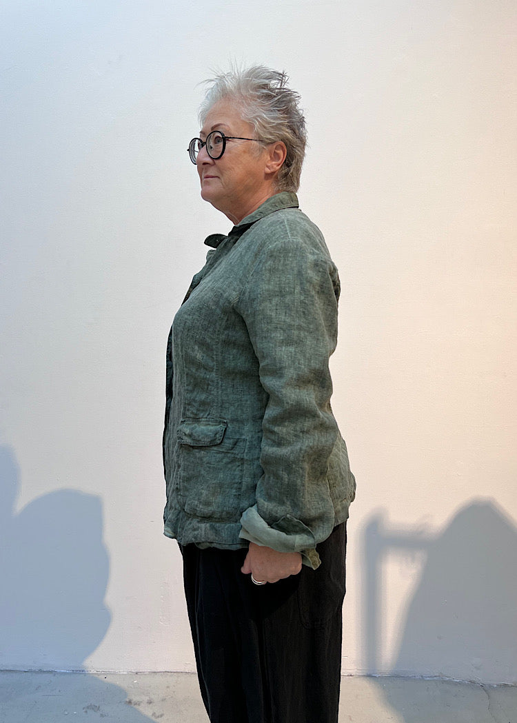 WINTER LINEN TAILORED JACKET