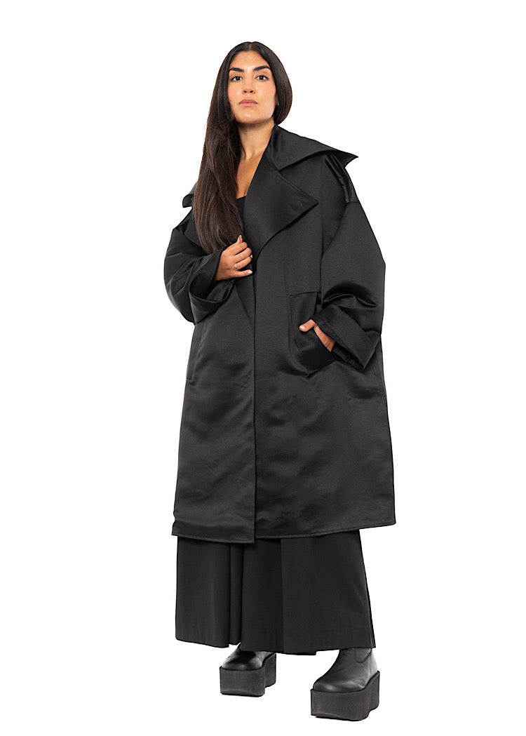 REVERSIBLE OVERSIZED COAT