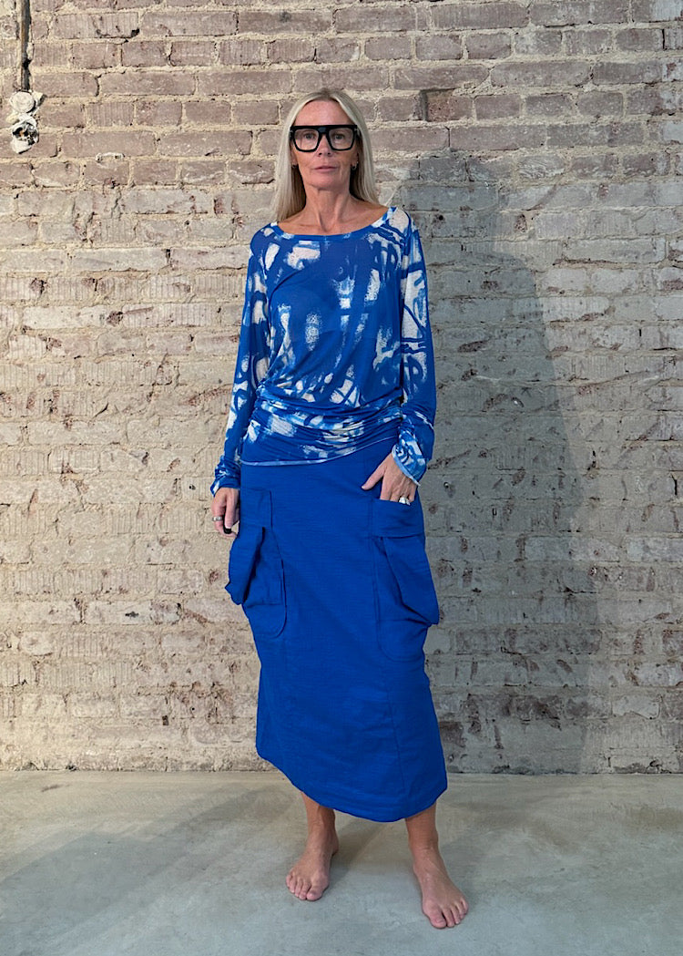 PRE-ORDER RUNDHOLZ MAINLINE SKIRT *MARSHMALLOW* (Shown in ELECTRIC)