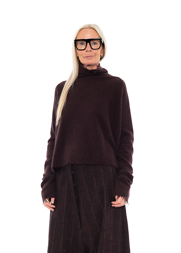 SIGNATURE MERINO RACCOON KNIT