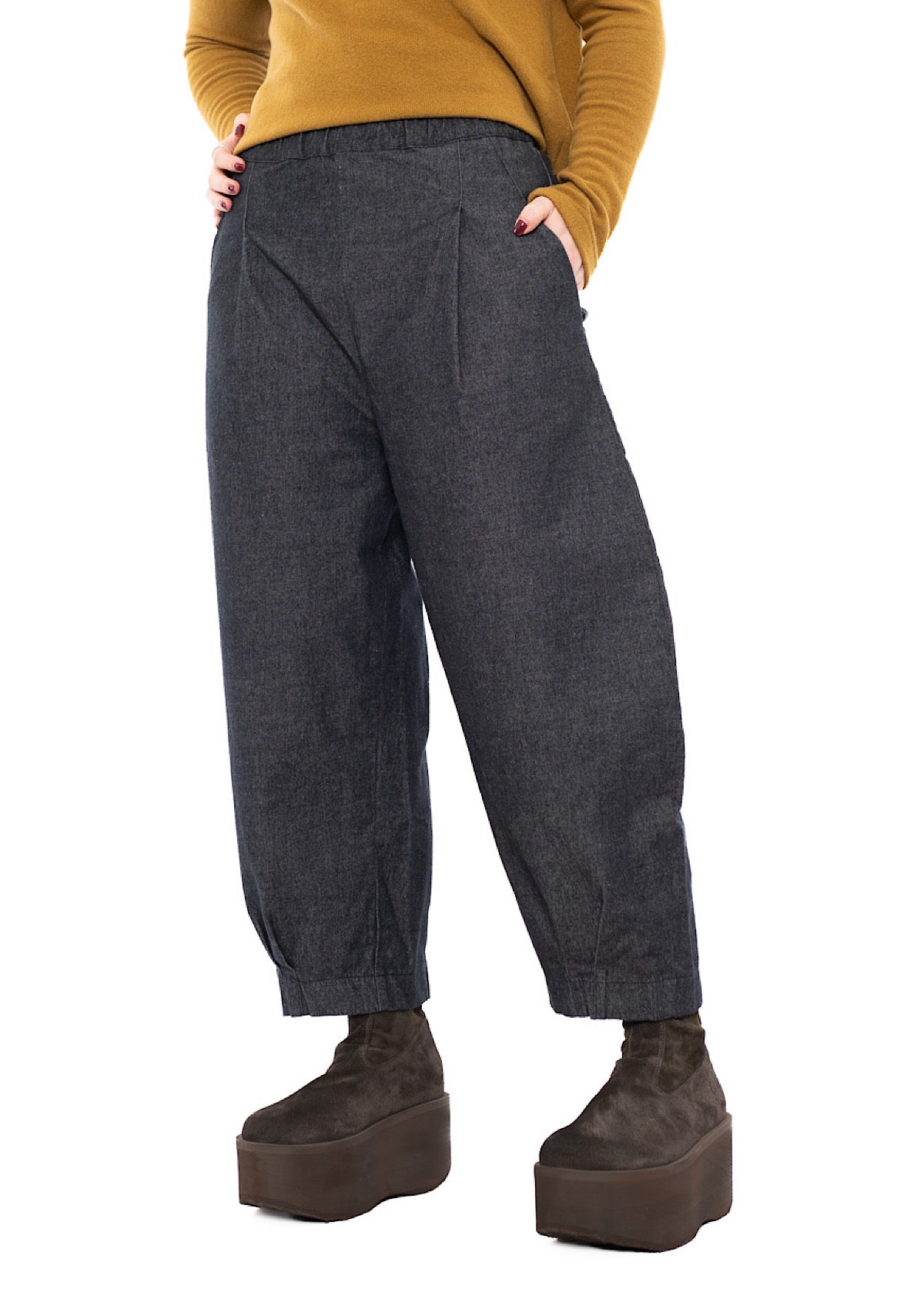DENIM BIANCO D TROUSER