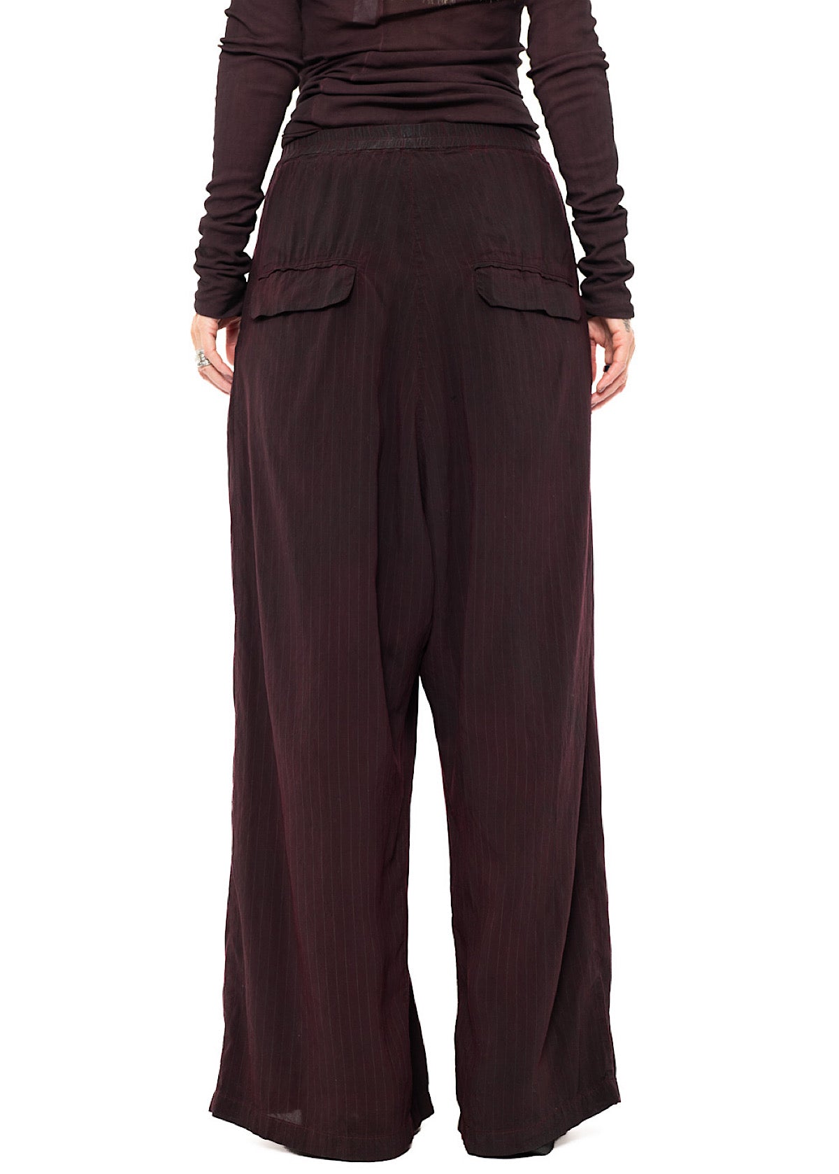 FLUID PINSTRIPE PALAZZO TROUSER