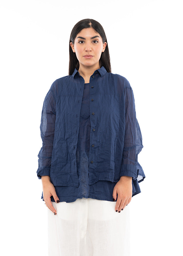 RUNDHOLZ DIP BLOUSE