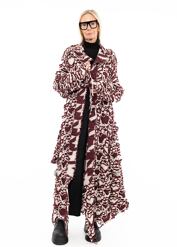 PRE-LOVED RUNDHOLZ MAINLINE KNITTED COAT