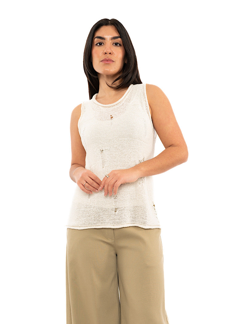 SARAH PACINI KNITTED TOP