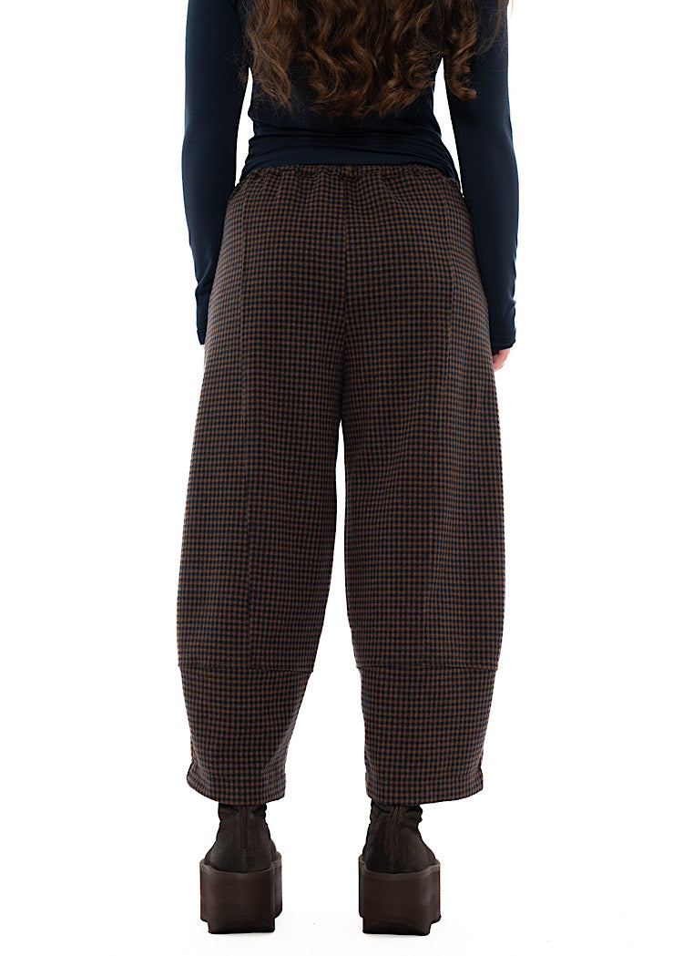 MICRO-CHECK RIMA JQ TROUSER