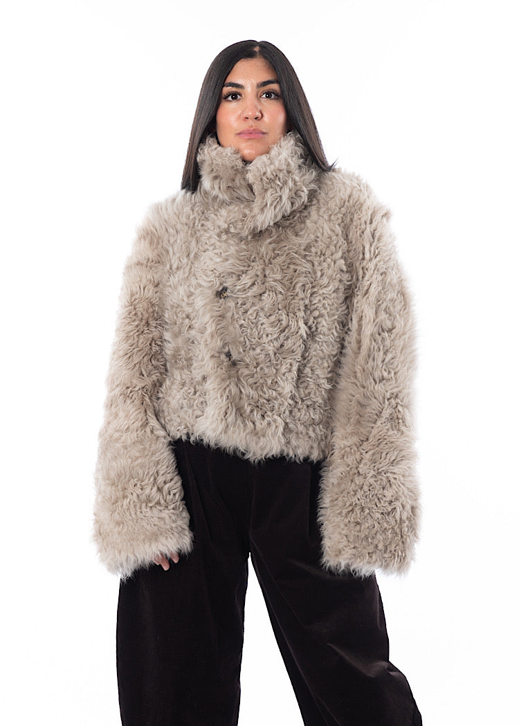 DOM GOOR SHEARLING JACKET