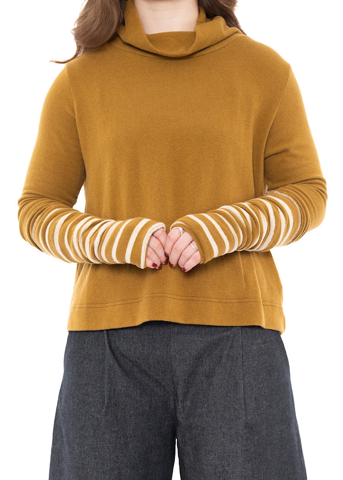 STRIPED SIGNATURE COTTO CUFF