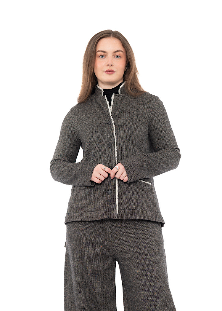 HERRINGBONE APRILE I JACKET
