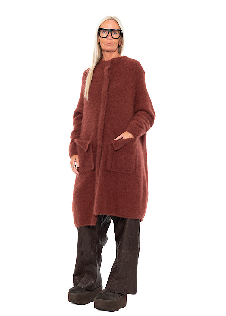 RUNDHOLZ MAINLINE KNITTED COAT