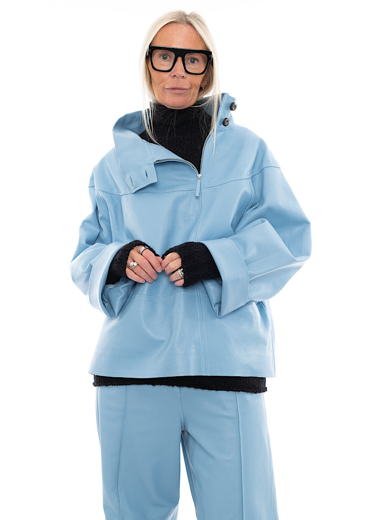 ANNETTE GÖRTZ SALMA LEATHER PULLOVER