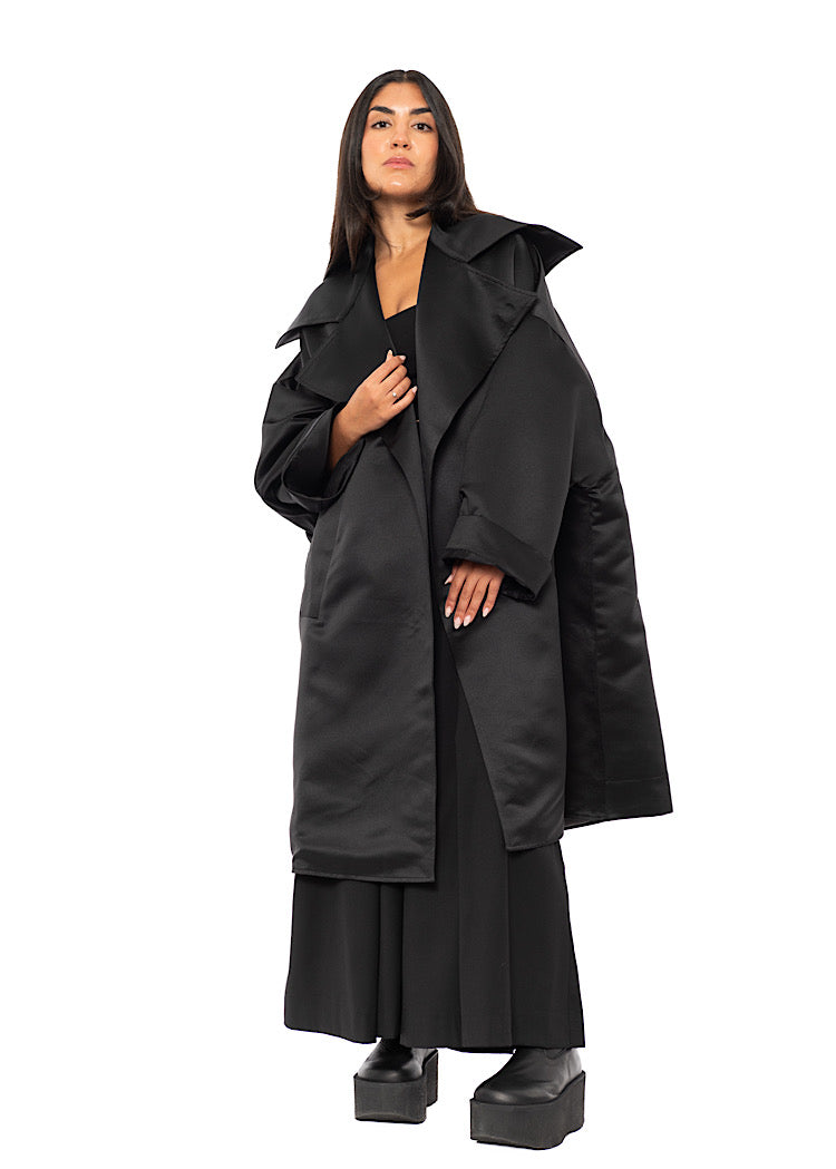 REVERSIBLE OVERSIZED COAT
