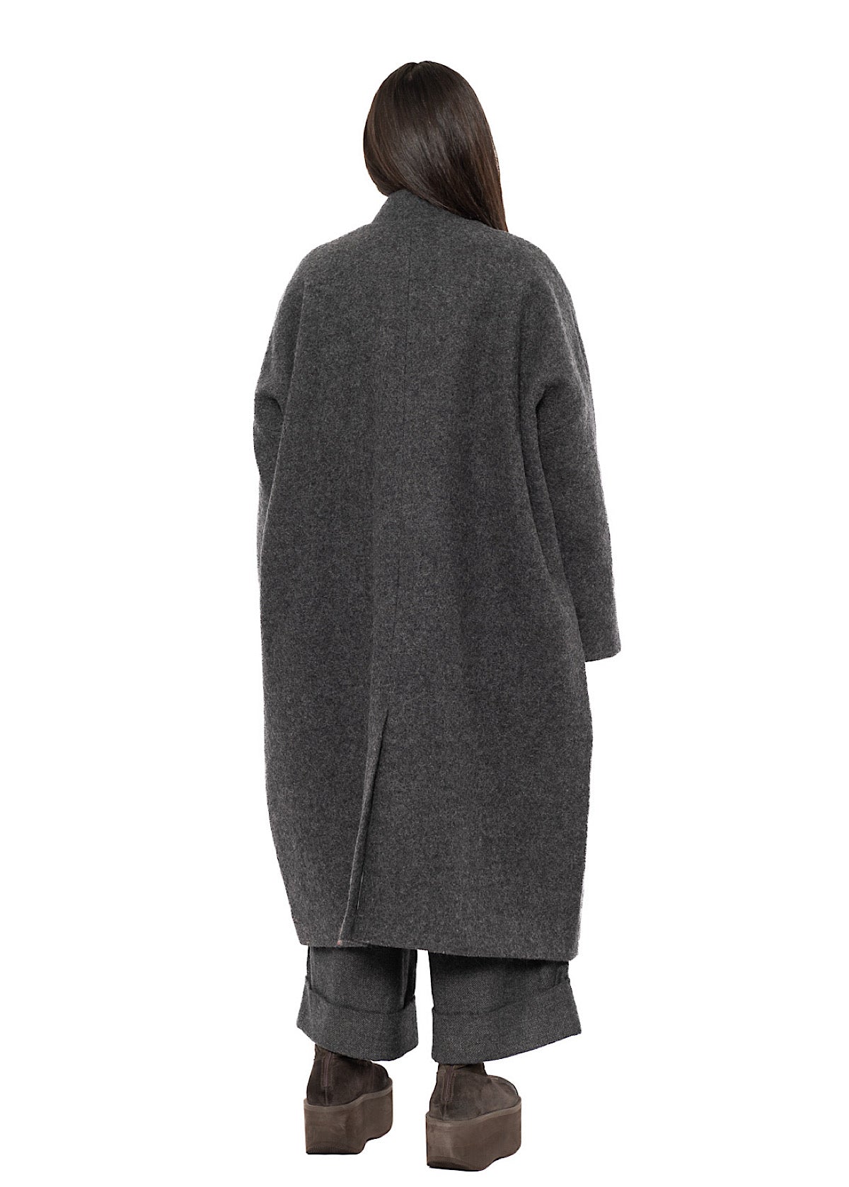 OVERSIZED VIRGIN WOOL ISA COAT