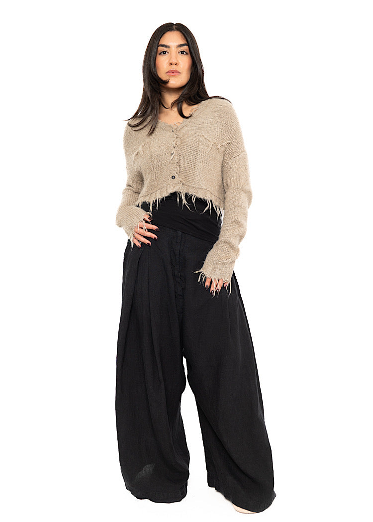 RUNDHOLZ DIP CARDIGAN