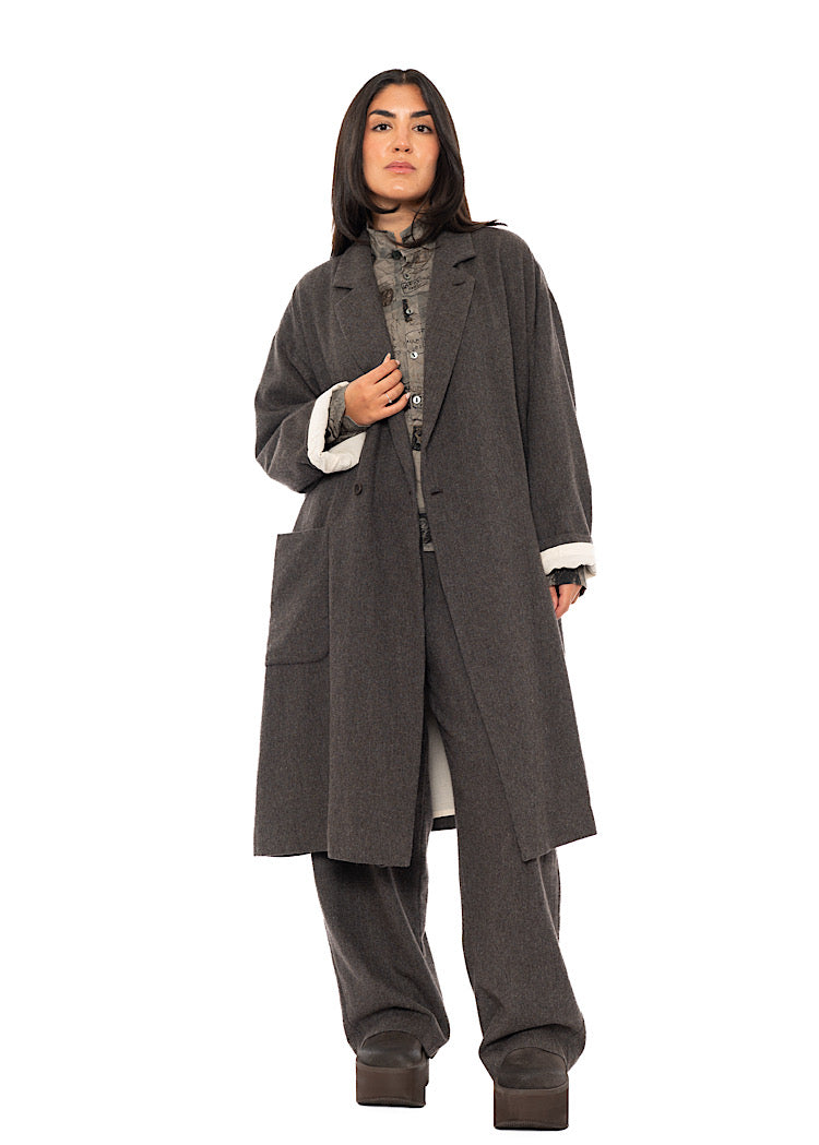 OVERSIZED TWEED COAT