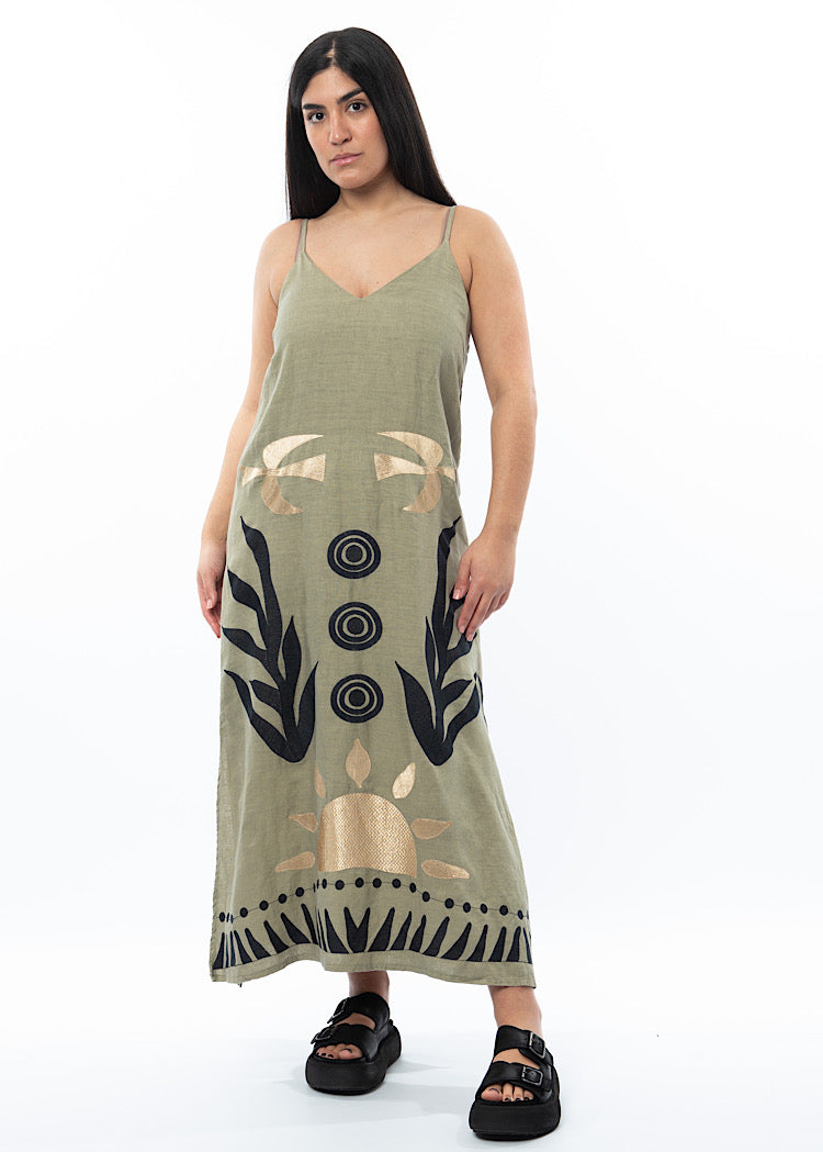 GREEK ARCHAIC KORI DRESS