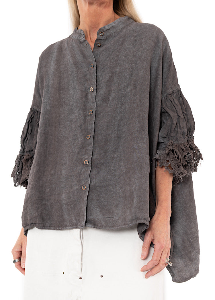 RUNDHOLZ DIP BLOUSE