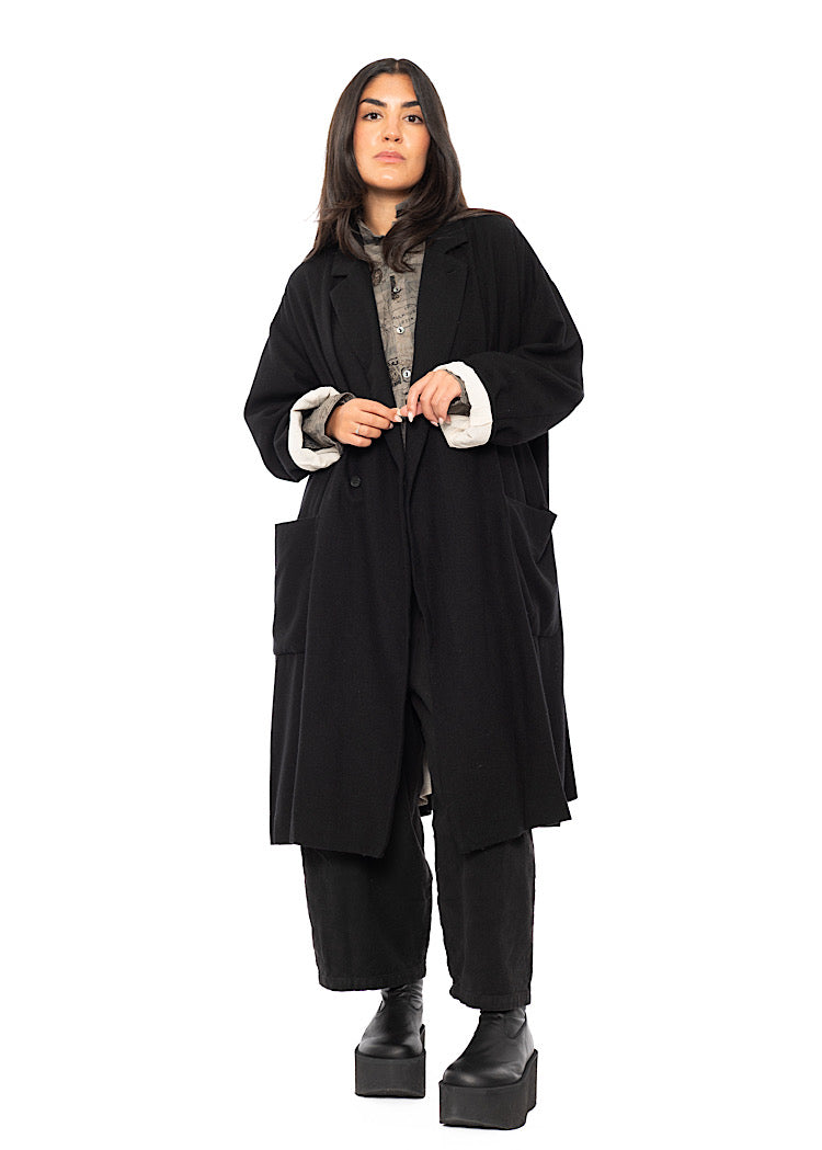OVERSIZED TWEED COAT