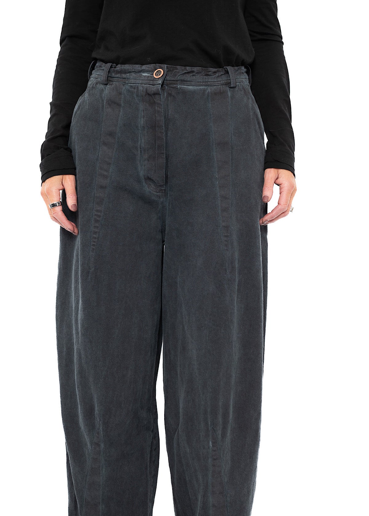 DENIM BALLOON TROUSER